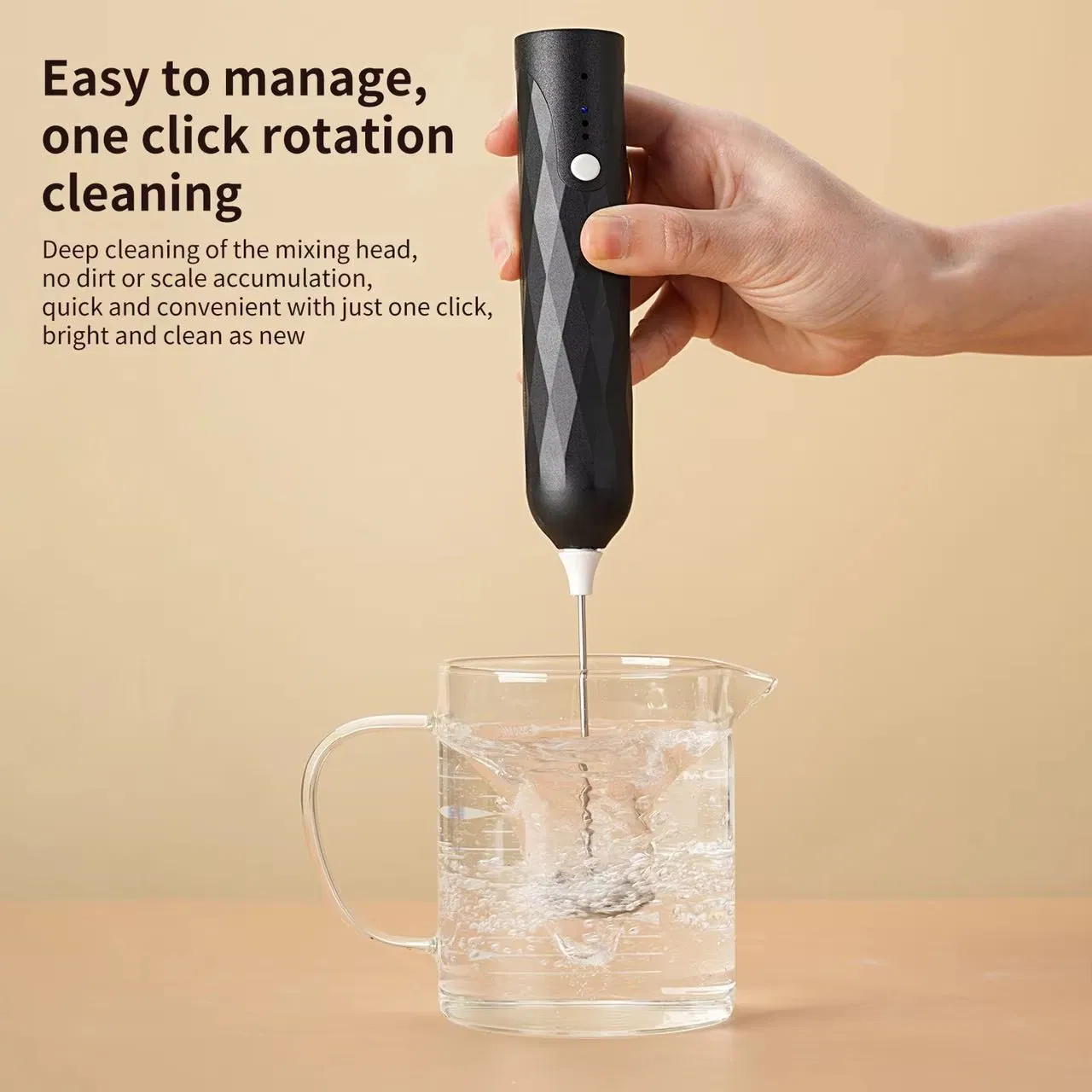 Electric Frother for Matcha Electric Coffee Milk Frother