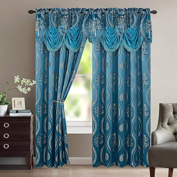 Living Room Gray Blackout Curtain Fabric Curtain Ningbo Mysure Home Customized Finished Curtains