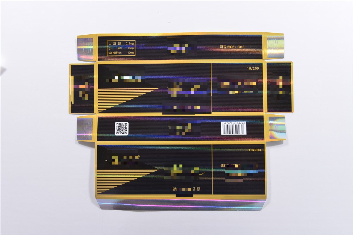 Logo Custom Paper Box for Cigarette Case