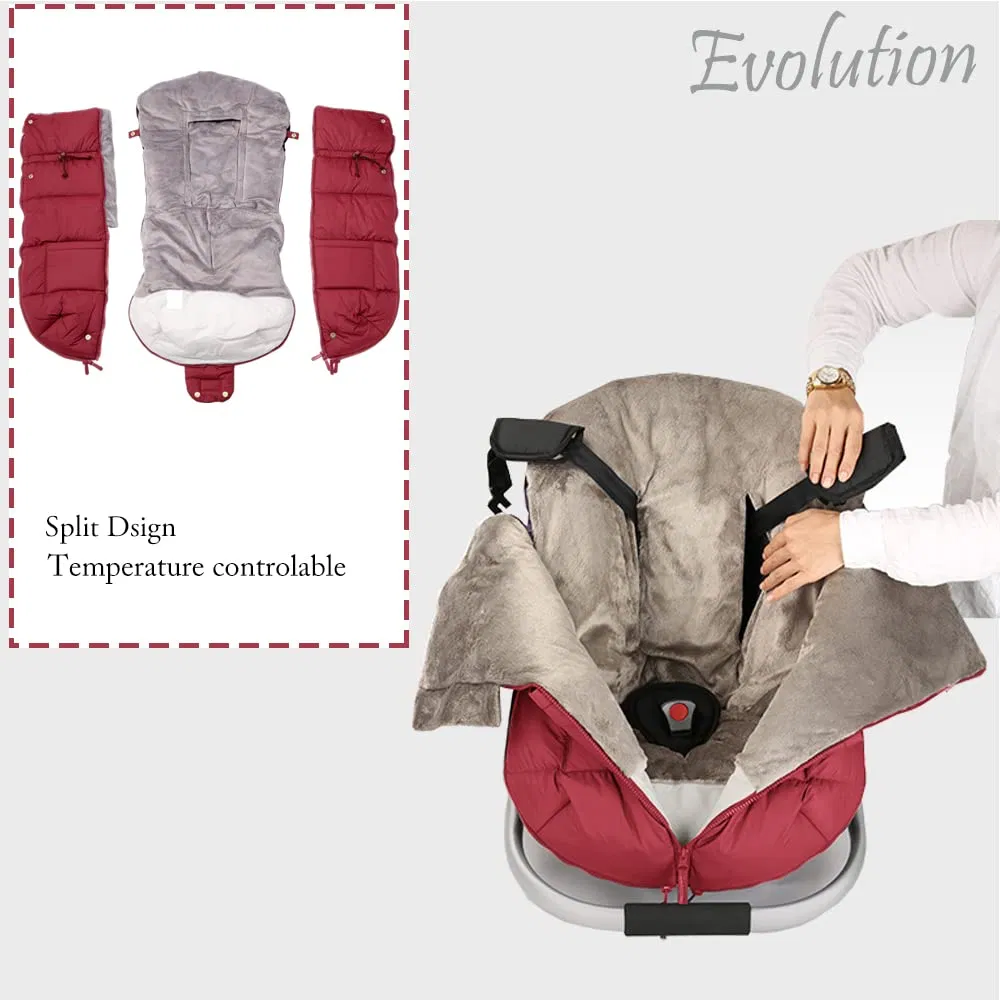 Advanced Water Repellent Cover Shearing Blanket with Warm Hand Bunting Sleeping Bag