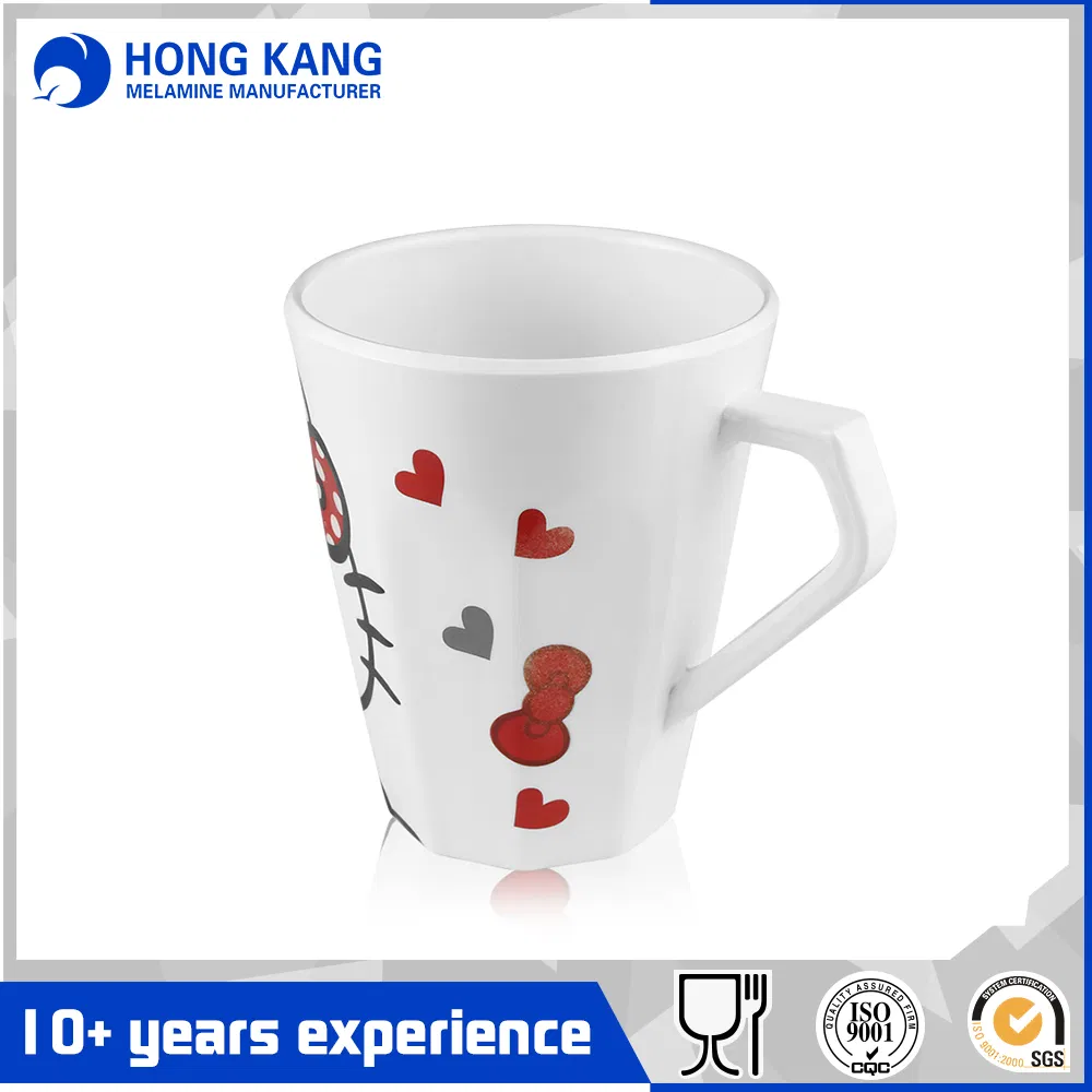 Custom Color Dining Plastic Travel Melamine Coffee Mug