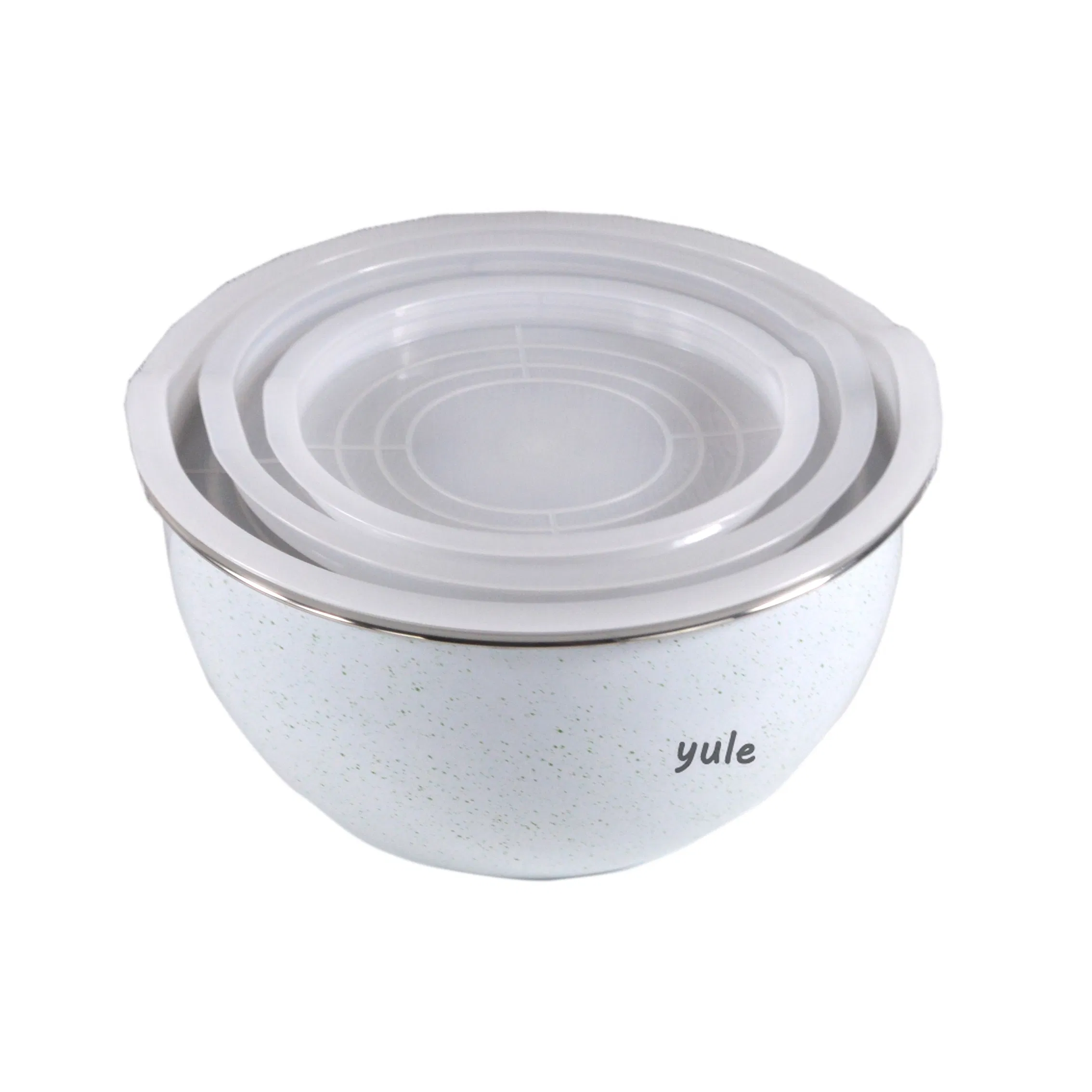 Factory Hot Sale Nesting Stainless Steel Mixing Bowl for Kitchen Golden Salad Bowl