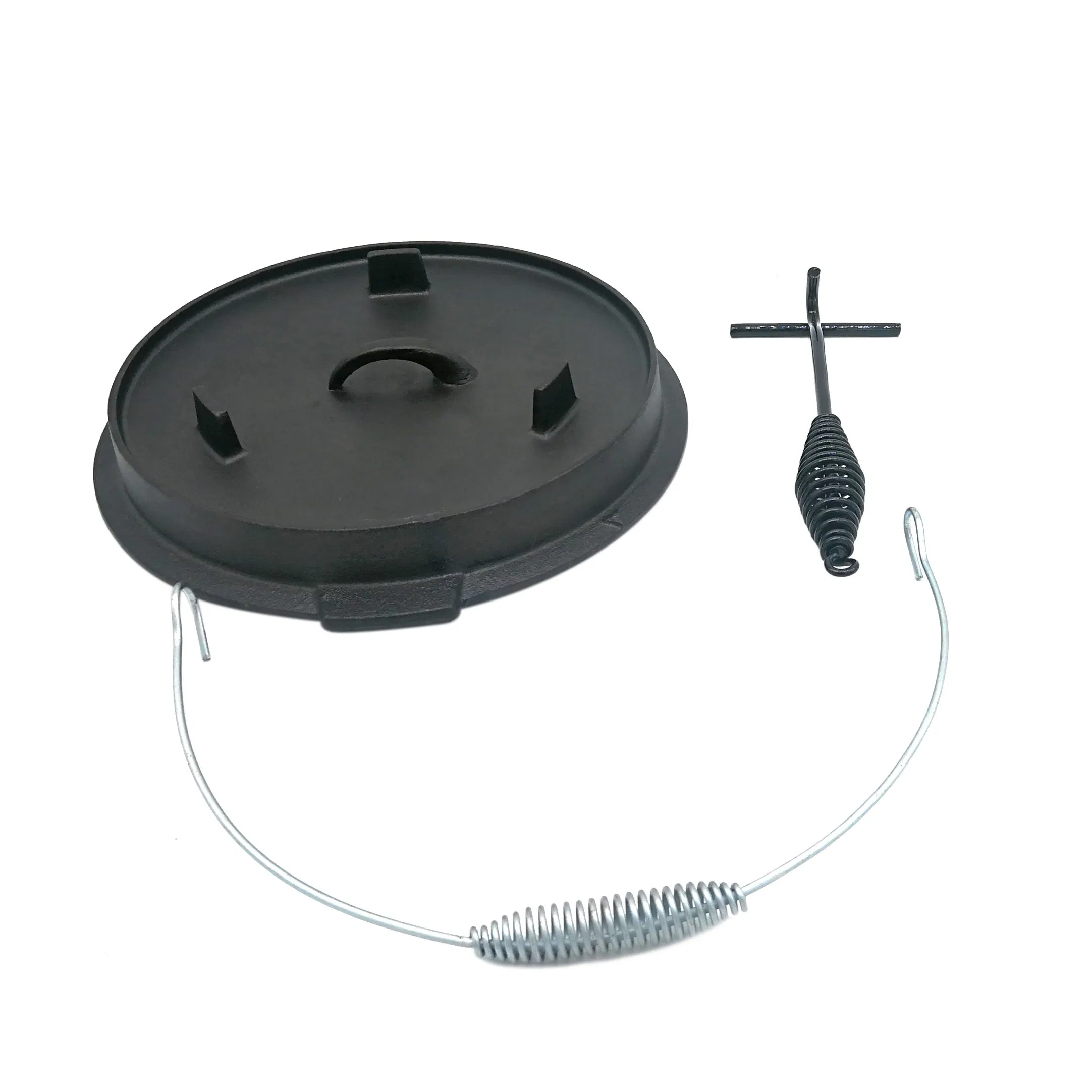 Чугунная жаровня SUOZE для кемпинга и походов