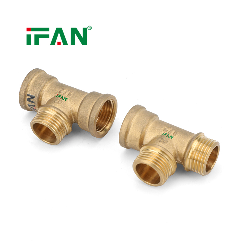 Ifan Wear-Resistant Brass Tube Connectors for HVAC Systems with Customized Size