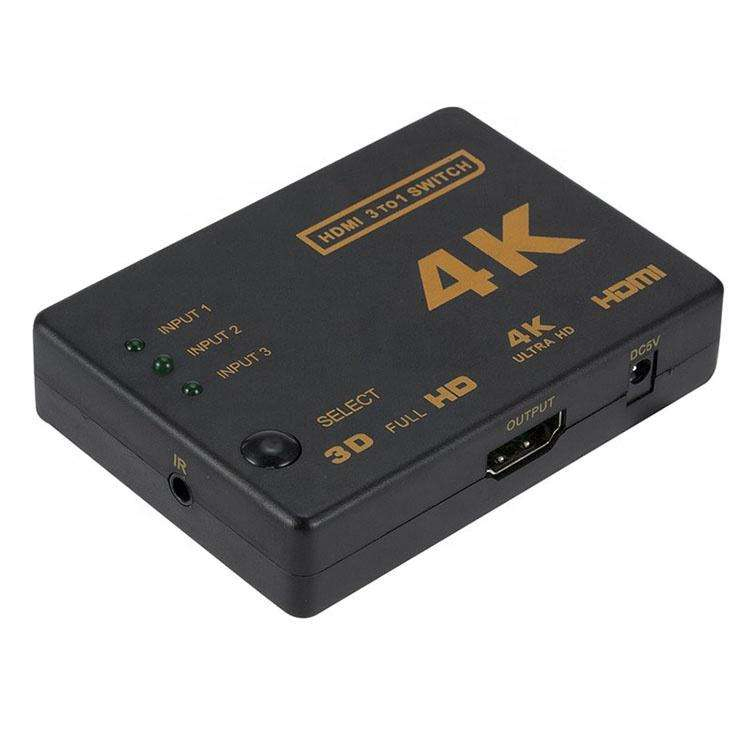 HDMI-коммутатор 3x1, переключатель сигнала