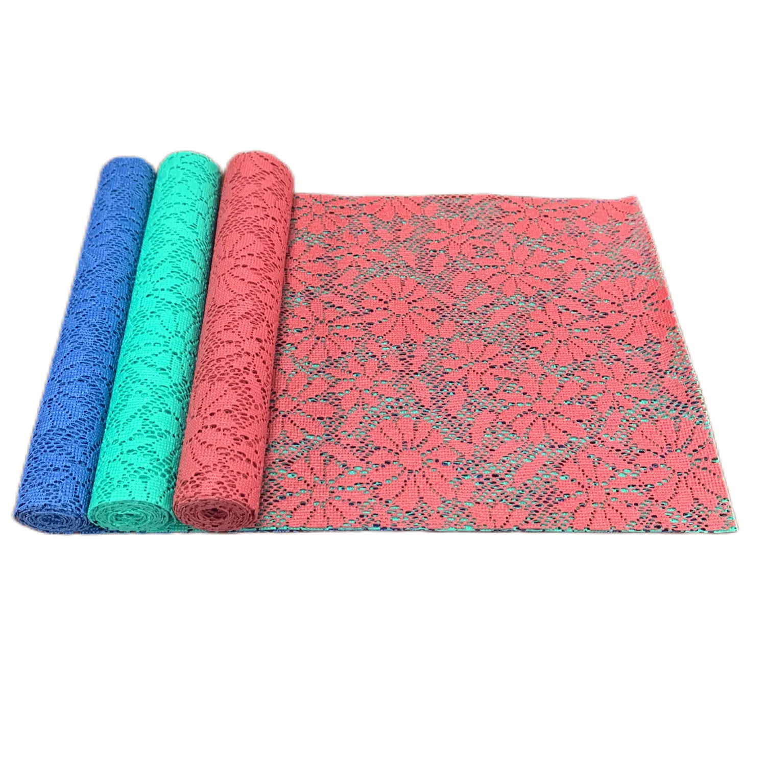 Washable Multifunctional PVC Non-Slip Mat Plastic Placemat Anti-Skid PVC Grip Liner Rolls Drawer Shelf Liners for Kitchen Cabinet