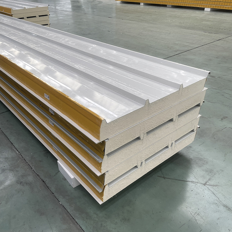 Insulated 50 70 75 80 100 150 200mm PU PIR PUR Sandwich Wall Panel for Warehouse