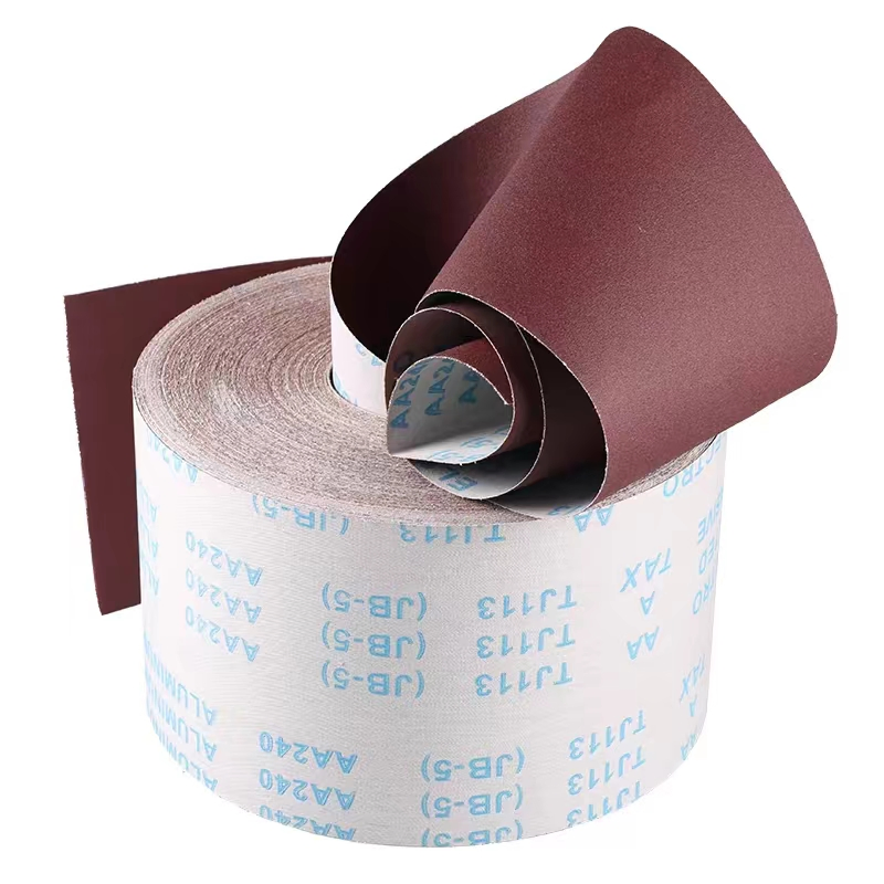 Emery Cloth Roll Grinding Metal Rough Emery Cloth 1 M Wood Polishing Belt Roll Strong Belt