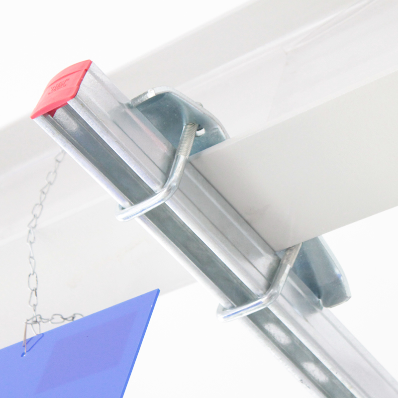 Strut Channel Plastic End Caps (1-5/8") in Gray and Red Colors