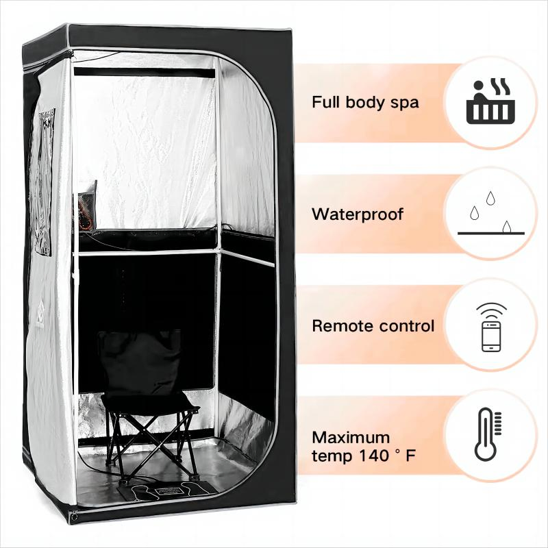 Портативная сауна-палатка для дома с инфракрасным обогревом