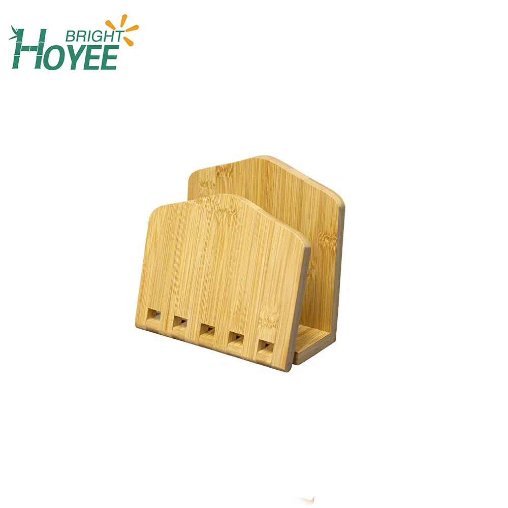 Bamboo Expandable Napkin Holder Organizing
