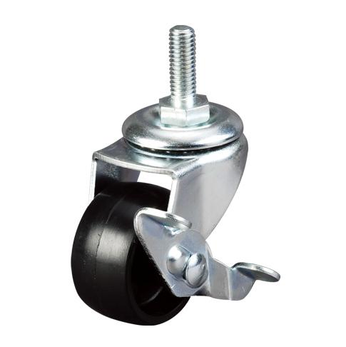 China Factory Swivel PU Caster Wheel Display Rack Wheel