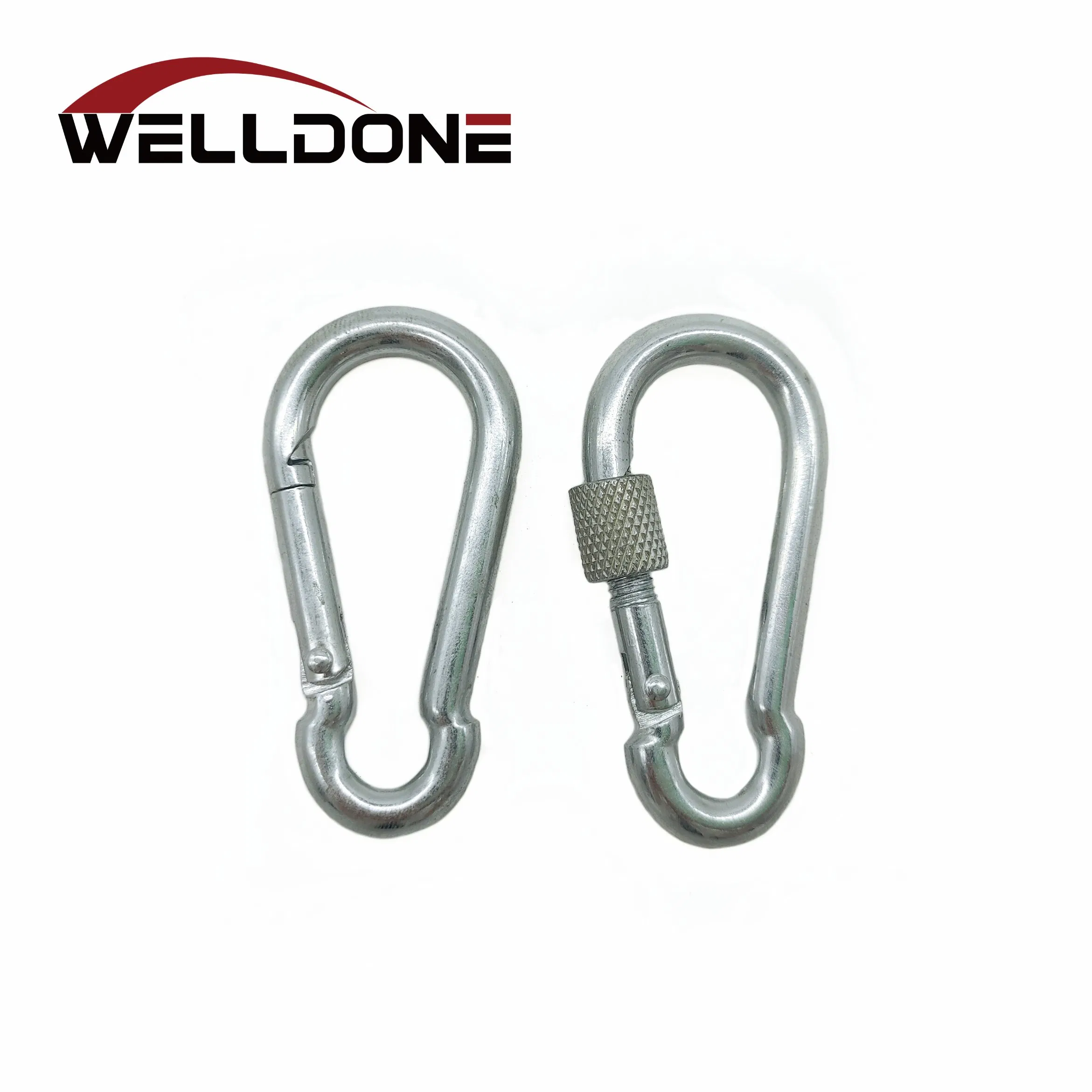 DIN5299 Zinc Alloy Gourd Shaped Snap Hook with Screw Lock