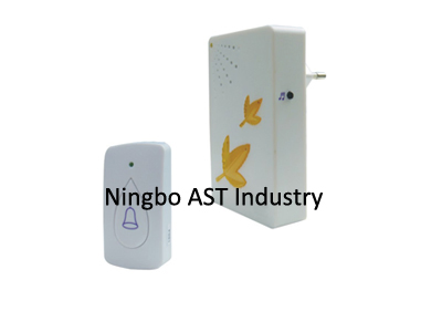 Music Wireless Doorbell with LED Flash Digital Doorbell