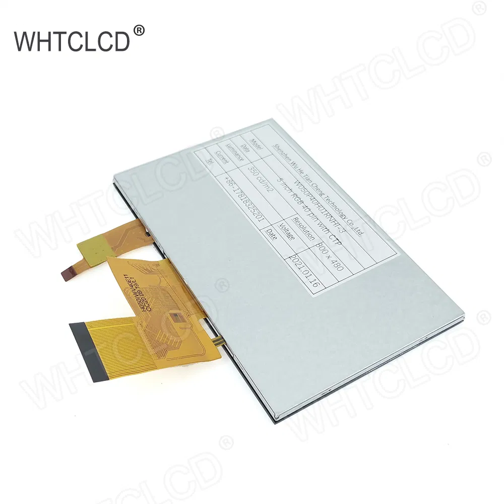 TFT LCD модуль 5 дюймов 800x480, RGB 24bit