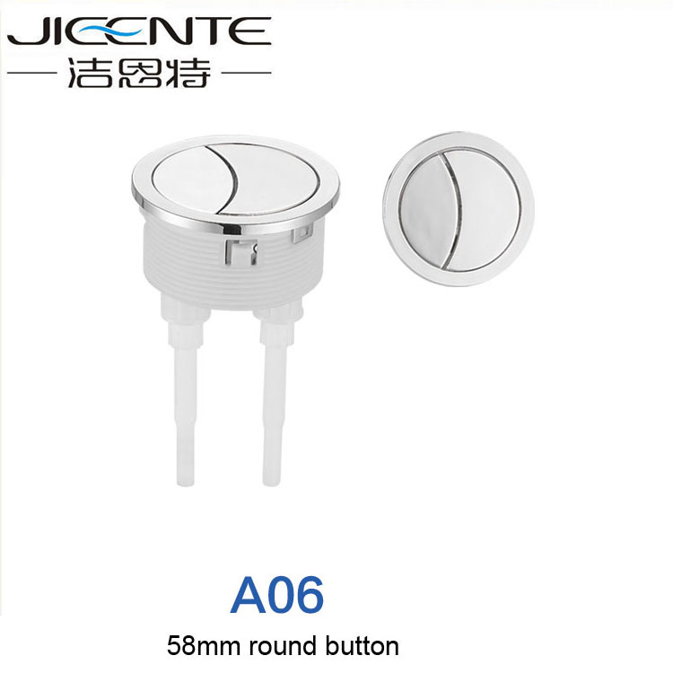 Plastic Button with High Quality Chromed