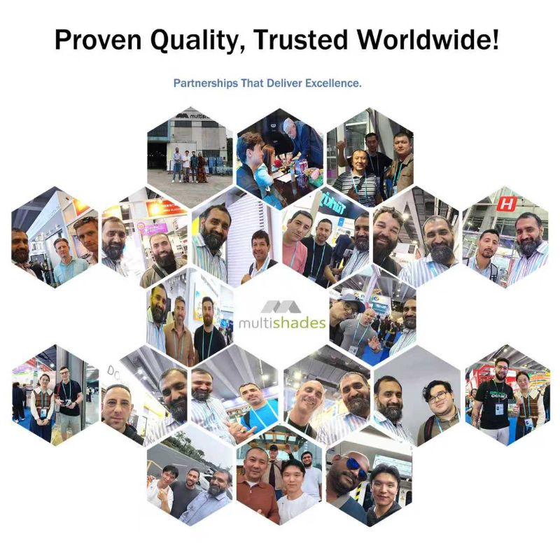 Алюминиевые окна Multishades с энергосберегающим стеклом