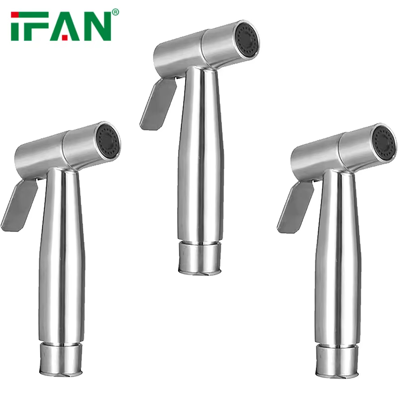 Ifan Guaranteed Quality Shower Head Portable ABS Plastic Handheld Bidet Spray Shattaf Bidet Mixer Faucets Toilet Bidet Sprayer
