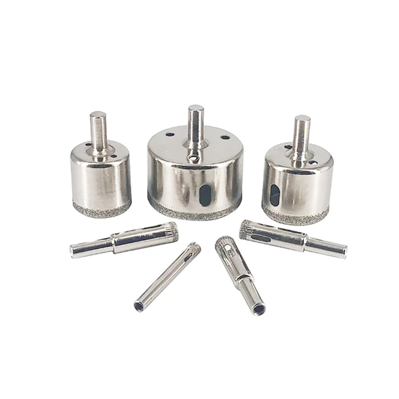 6-60mm Diamond Grit Glass Hole Saw for Ceramic Marble Core Drill Bit Tile Holer Cutting Tools