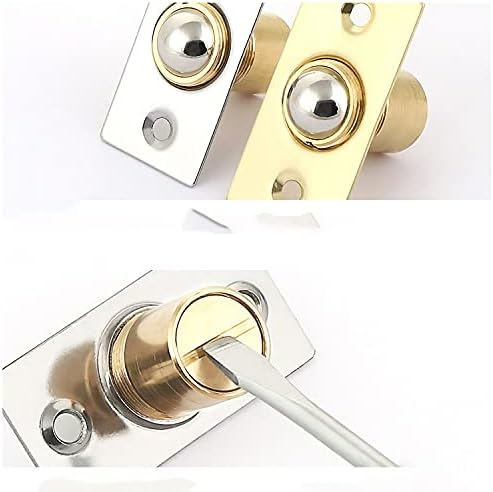 Mdmd-Gd Brass Adjustable Ball Catch, Gold Finish