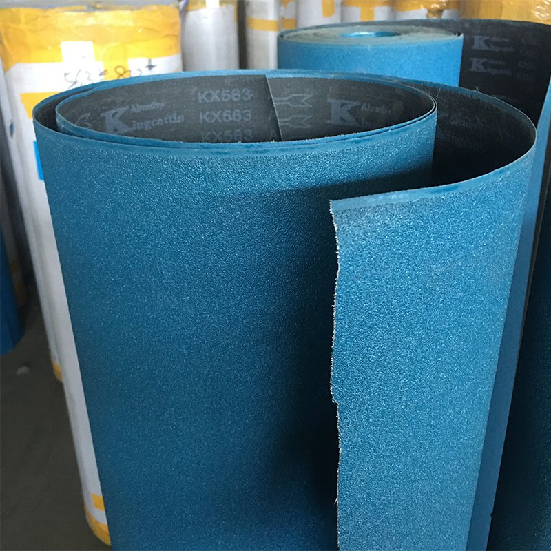 Абразивная ткань в рулонах для металлообработки