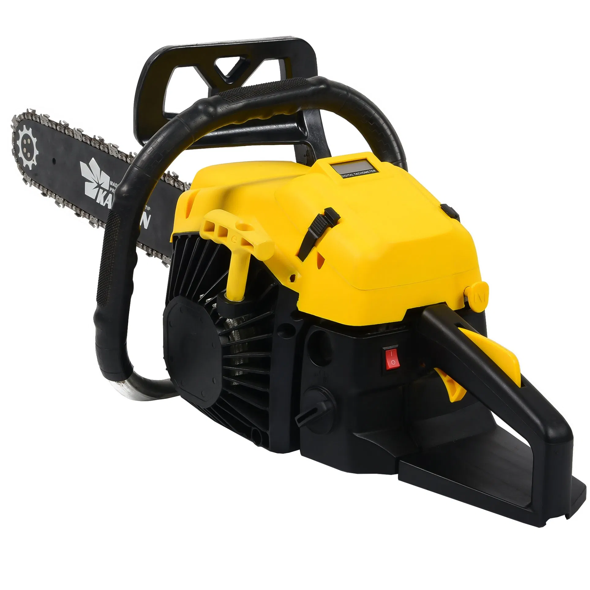 Heavy Duty 58cc Gasoline Chain Saw with 20'' Guide Bar and Chain