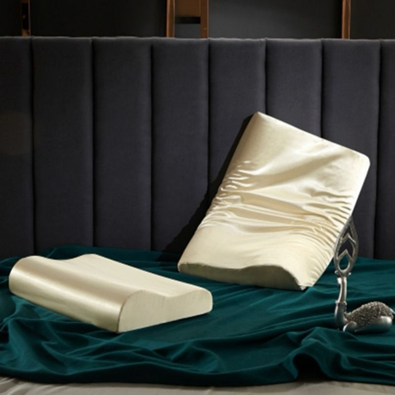 China Factory Zipper Style Washed 100% Ice Silk Pillow Cover Queen King Size Hot Sale Home Textile Bedding Silky Pillowcase with Custom Logo