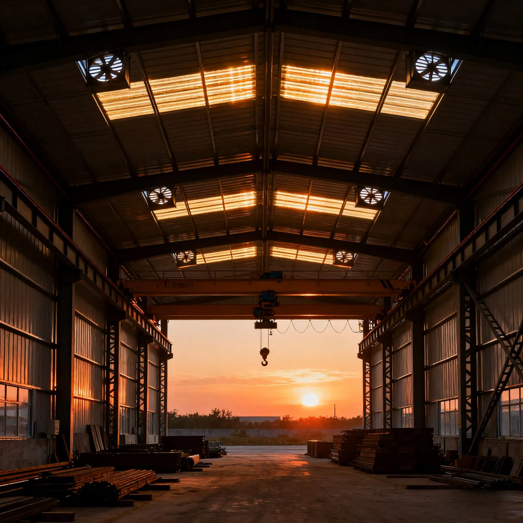 Versatile Weather-Resistant Steel Structure Warehouse for Global Applications