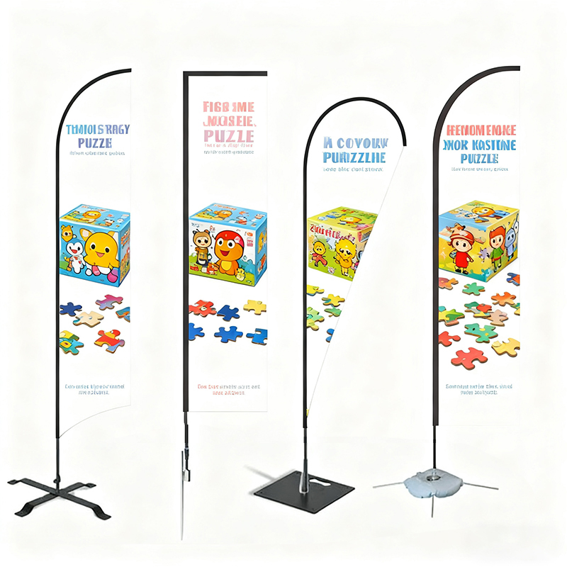 High-Quality Custom Outdoor Feather Flags for Branding Needs