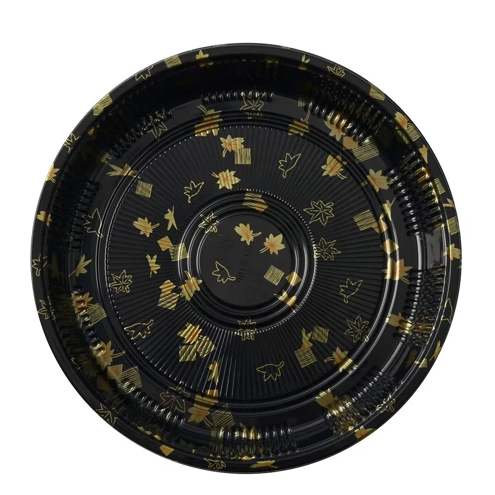 High Quality Round Fruit Sea Food Sushi Packaging Tray for Catering Party