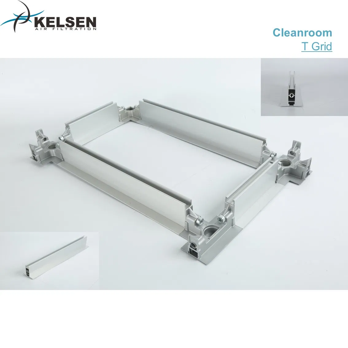 Cleanroom Room Side Replaceable Ceiling Joist T Grid Keel