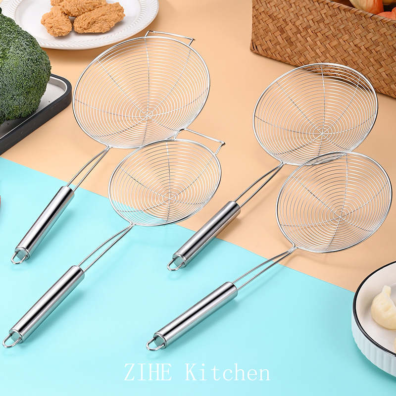 Stainless Steel Leaky Spoon Household Kitchen Supplies Appliances Storage