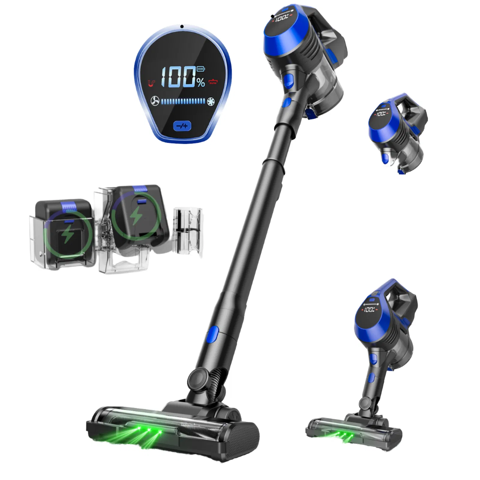 Powerful Cordless Stick Vacuum Cleaner with Advanced HEPA Filtration