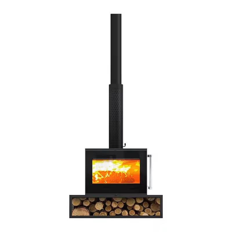 Full-Screen German Design Free Standing Modern Fireplace with 1 Years Warrenty