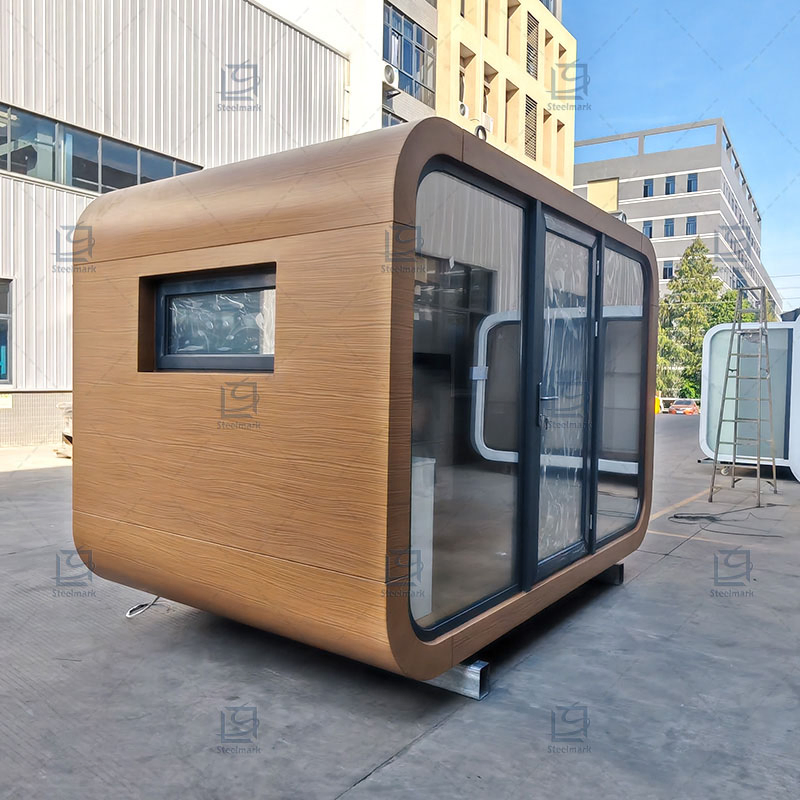 High-Quality Luxury Modern Modular Apple Cabin Environmental Friendly Container House Prefabricated Space Capsule