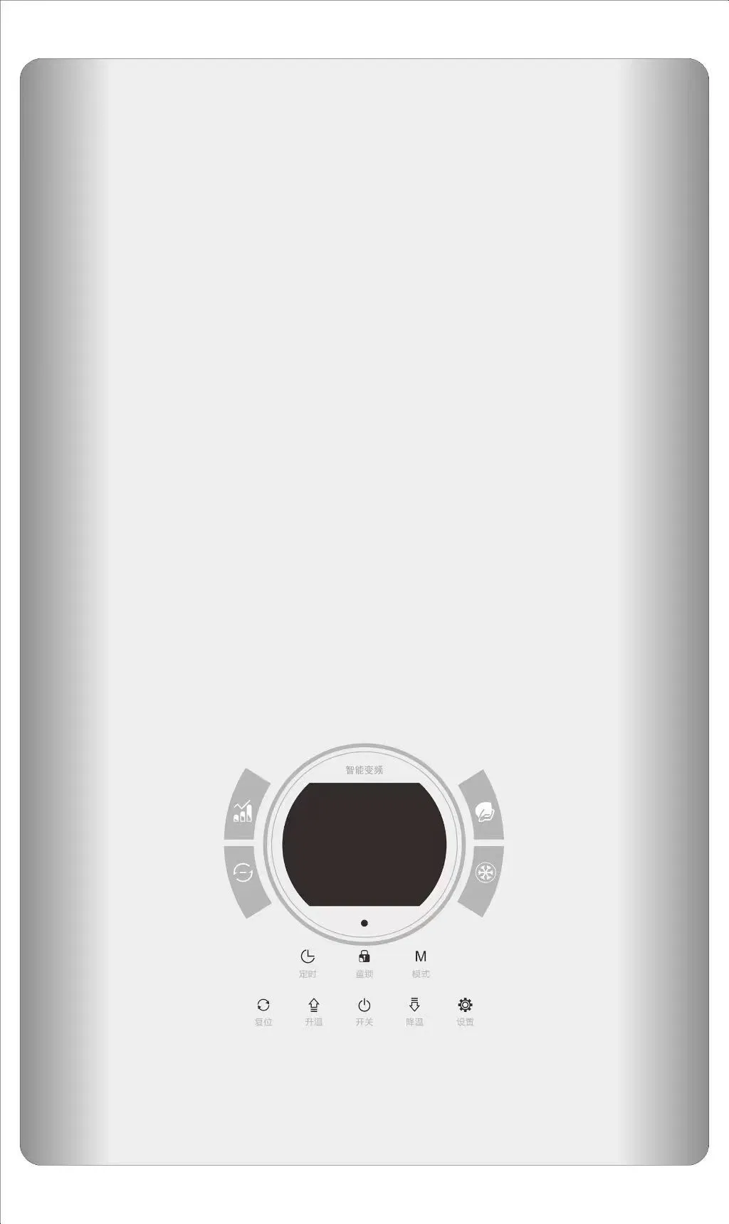 1688 Manufacturer 12kw 380V Carton Smart Control Electric Combi Boiler Induction Heater with CE