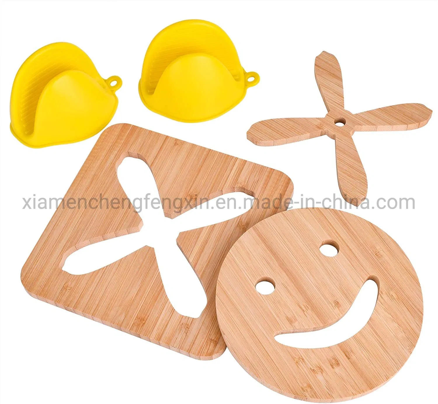 Eco-Friendly Bamboo Trivet for Stylish Kitchen and Dining