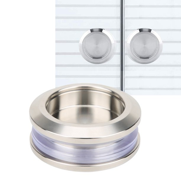 Stainless Steel Door Pull Knob Concealed Handle for Glass