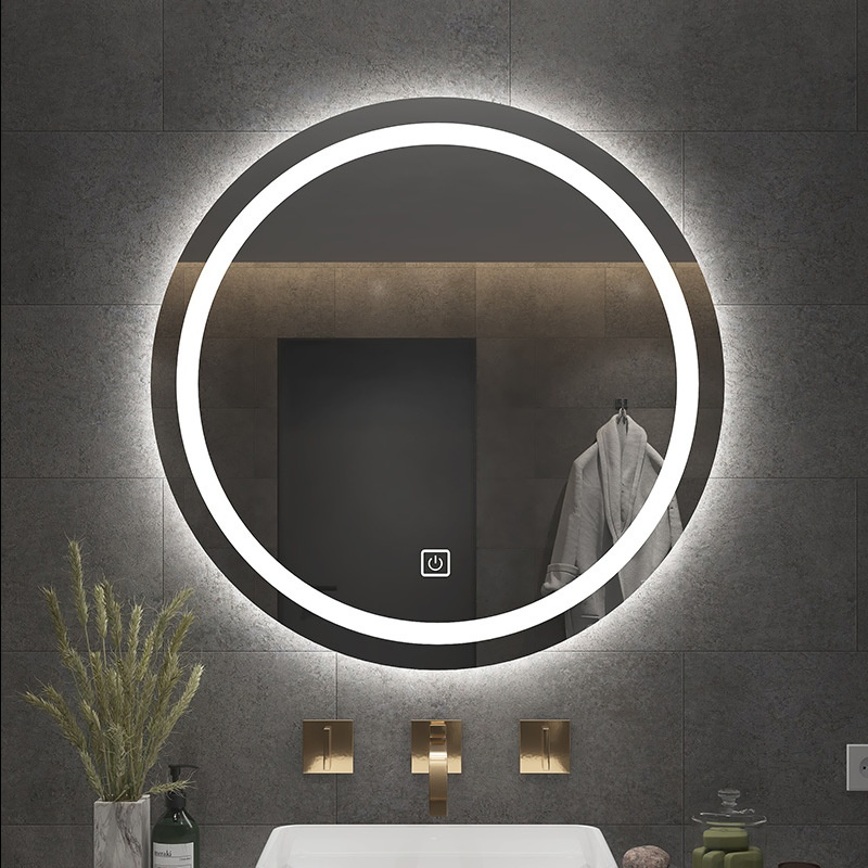 Customized Size and Function LED Light Wall Mount Mirror/Illuminated Mirror/ Touch Screen Bathroom Mirror