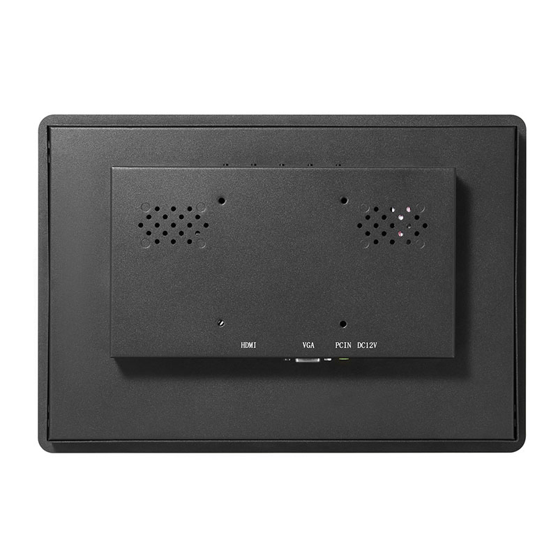 Zhixianda 12/12.3 Inch Capcitive Touch Screen Metal Case HDMI VGA Panel Mount LCD Industrial Embedded Monitor