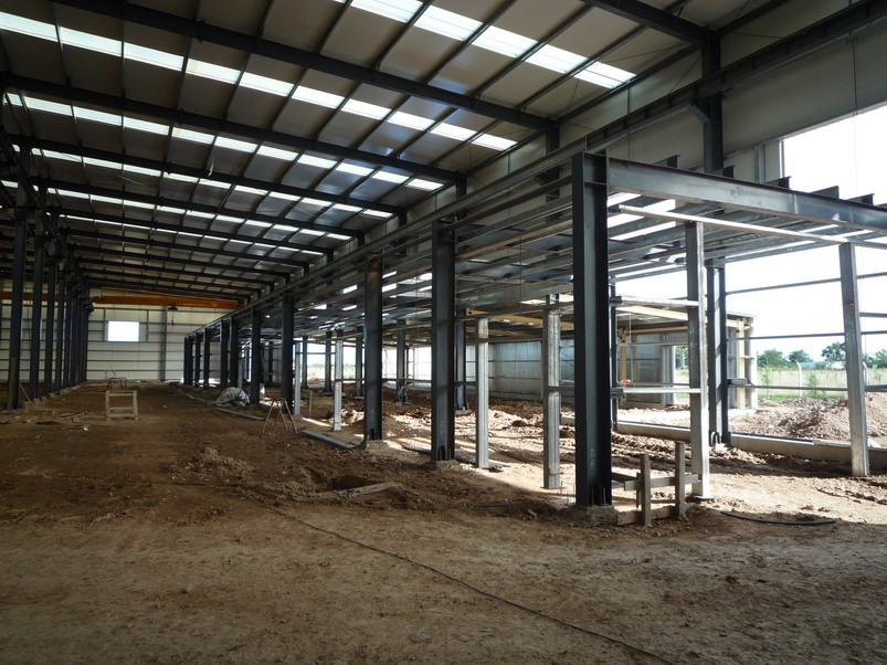 Prefabricated Steel Metallic Framed Building Construction Projects Management