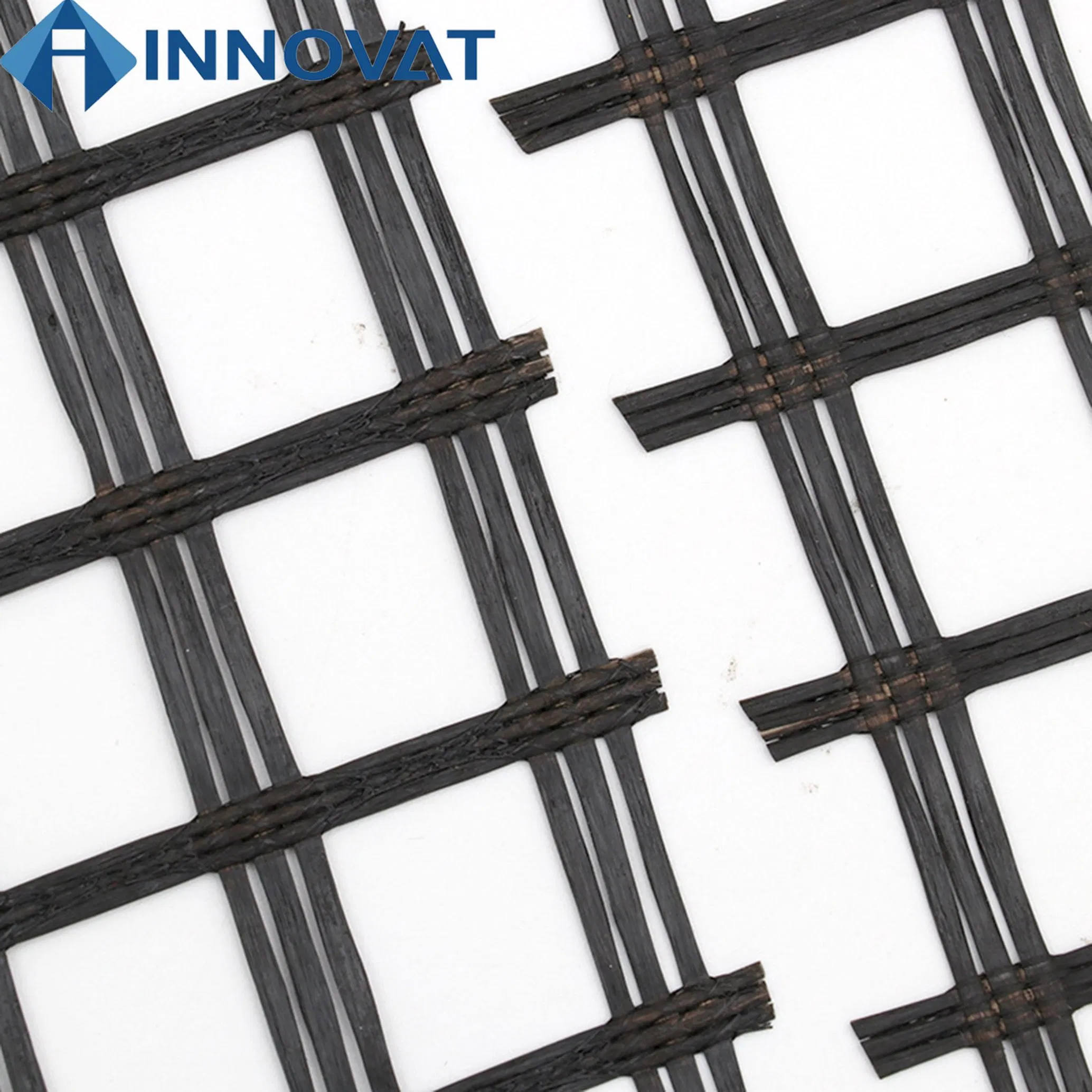 Building Material Fiberglass Fabric Geogrid Net Yarn Textile Strength and Warp Knittin