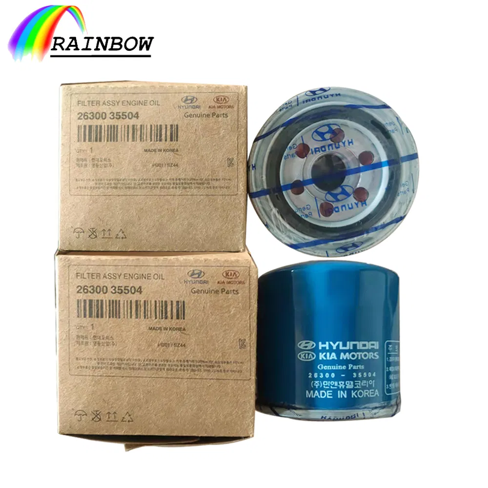 Automotive Oil, Air, Fuel, Cabin Filter Set for KIA Hyundai