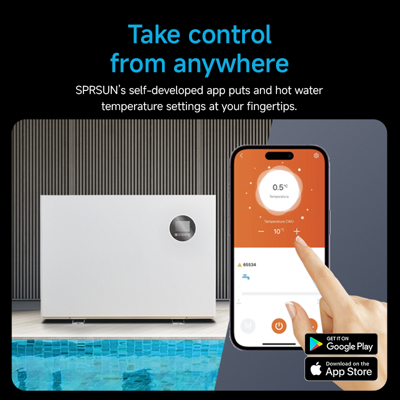 Тепловой насос для бассейна Sprsun 6.5-39 кВт