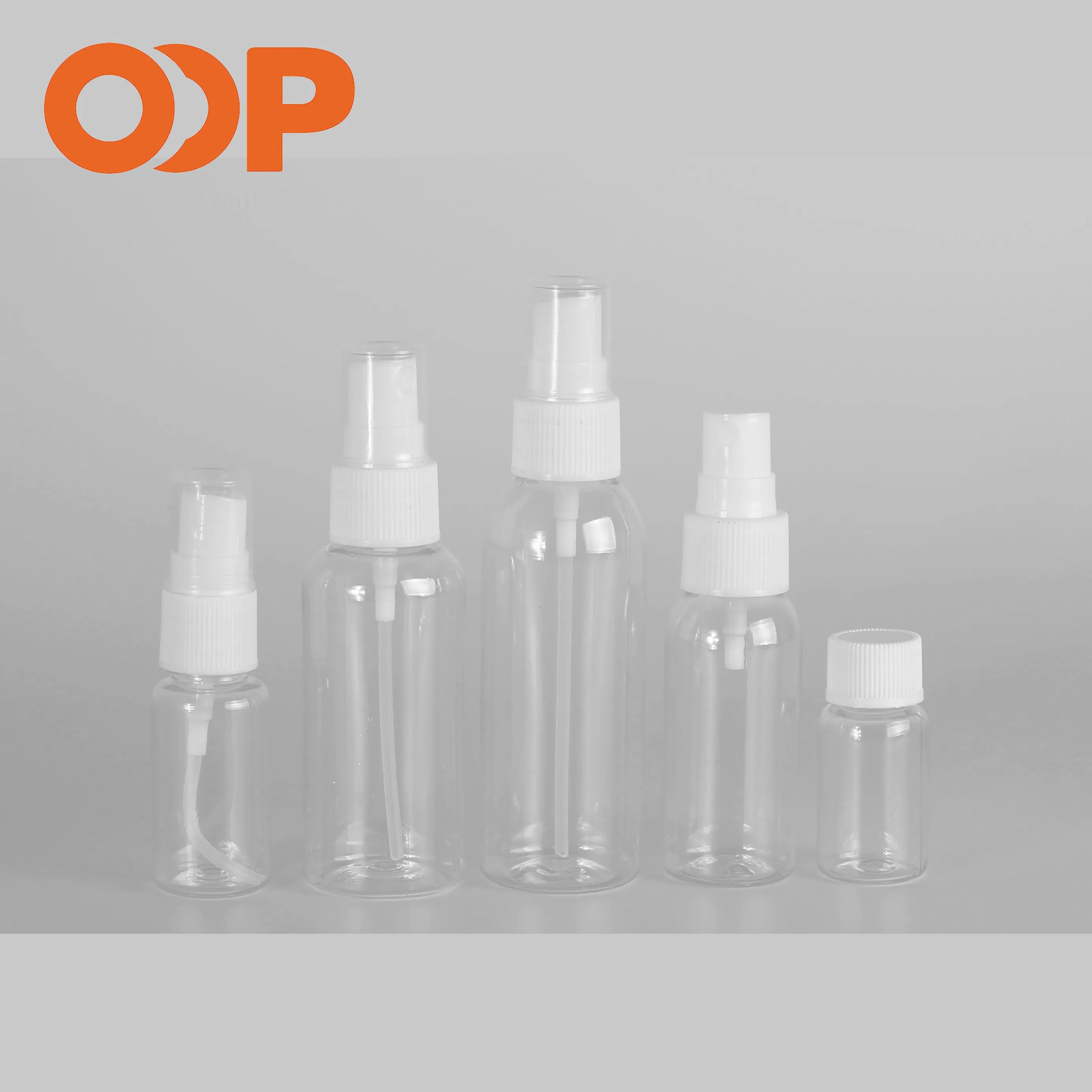 100 Skin Care Baby Talcum Plastic Clear Pump Spray Bottle