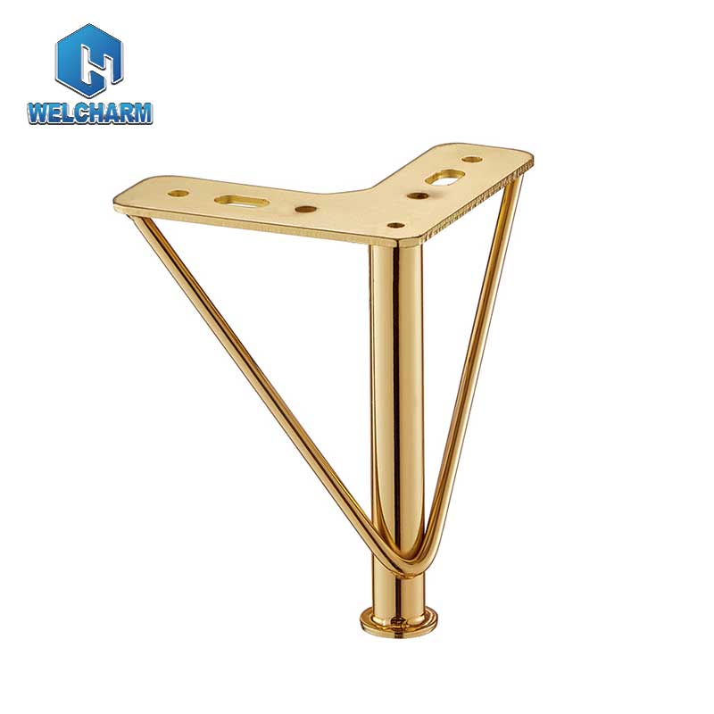 Диван для гостиной металл золото резной