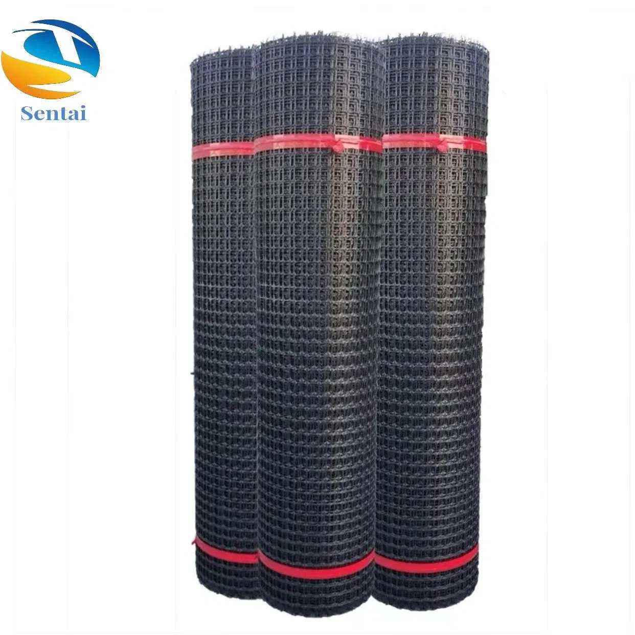 Durable Plastic Geogrid Network for Soil Reinforcement Solutions Strengthening and Reinforcing The Road Foundation Plastic Bidirectional Geogrid