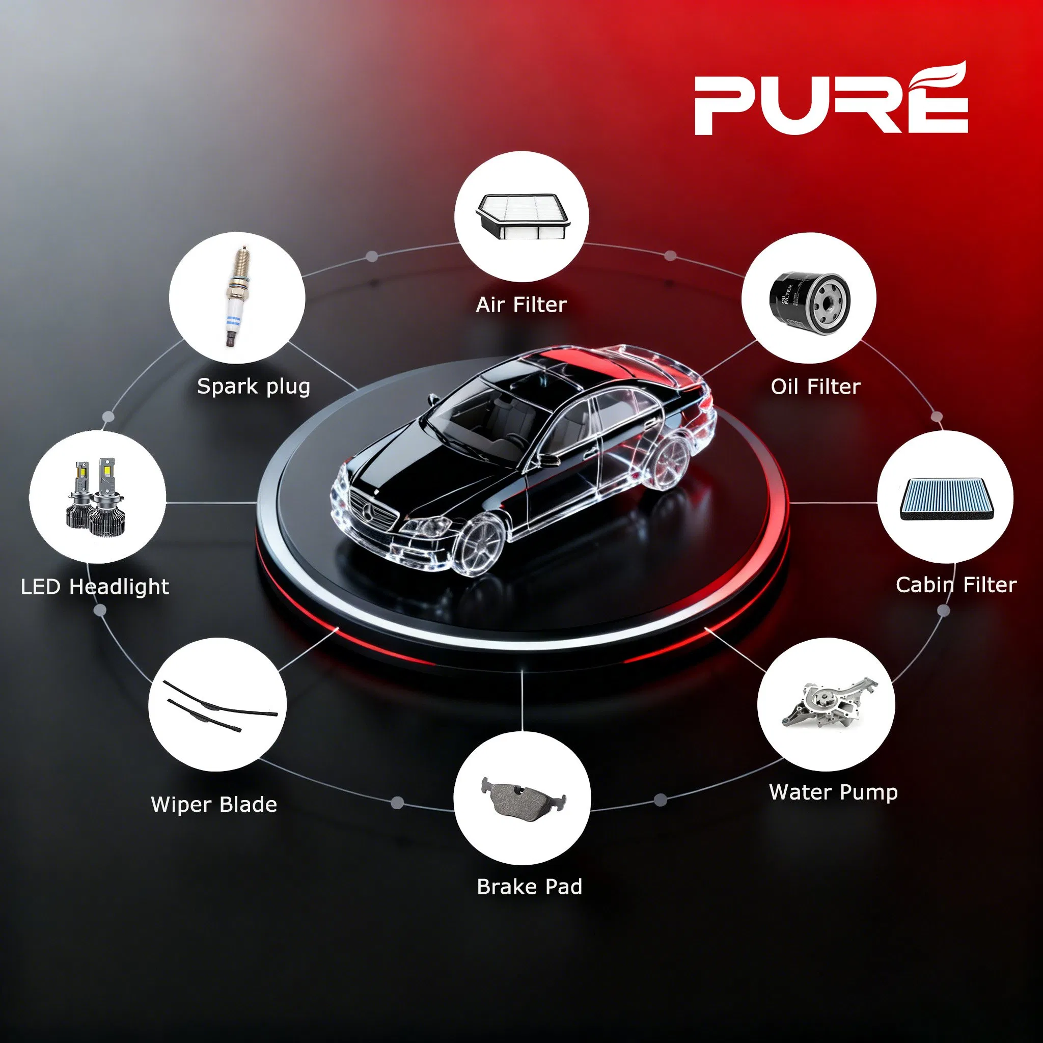 Катушка зажигания High Output Aj810445 для Land Rover Range Rover