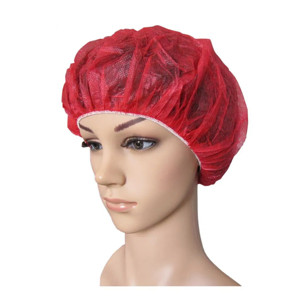Factory Price Round Cap Disposable Bouffant Cap