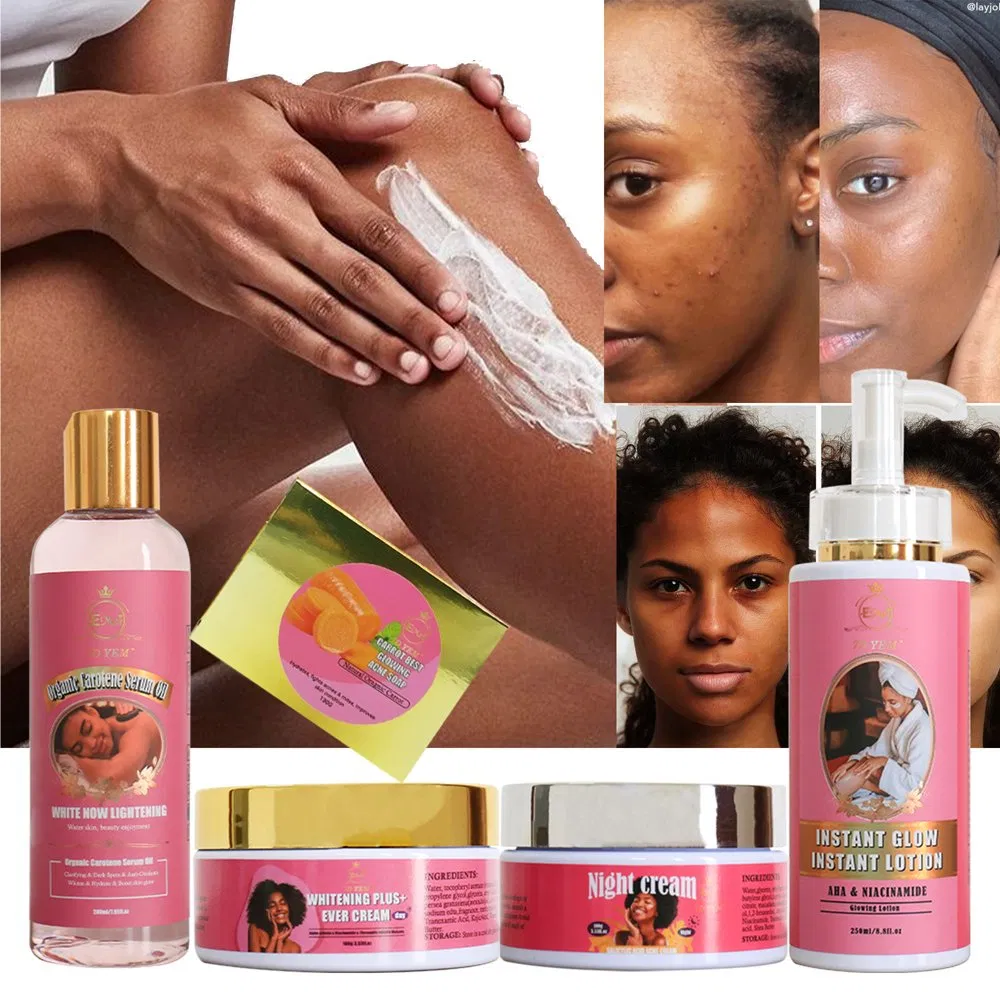 Best Skin Whitening Natural Carrot Vitamin a Vitamin C Glutathione Best Skin Lightening Whitening Kits